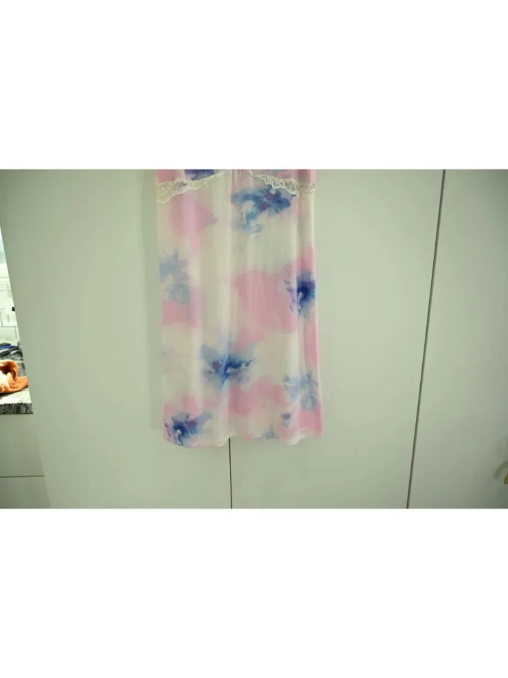 NWOT I.N.C. International Concepts Lace Trim Jersey Chemise Sz XXL Tie Dye